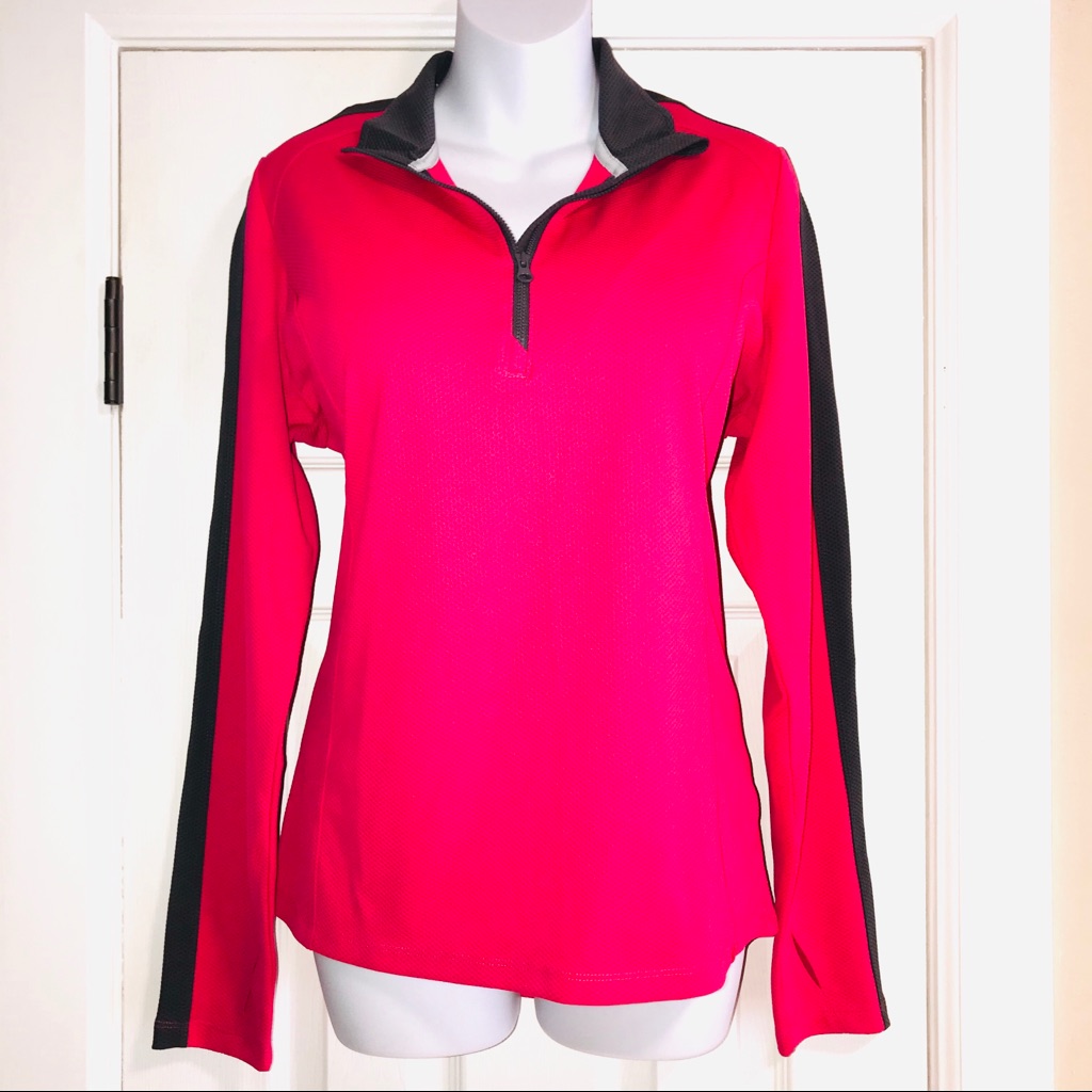 Nwot SportTek Athletic Ladies Stretch PulloverM